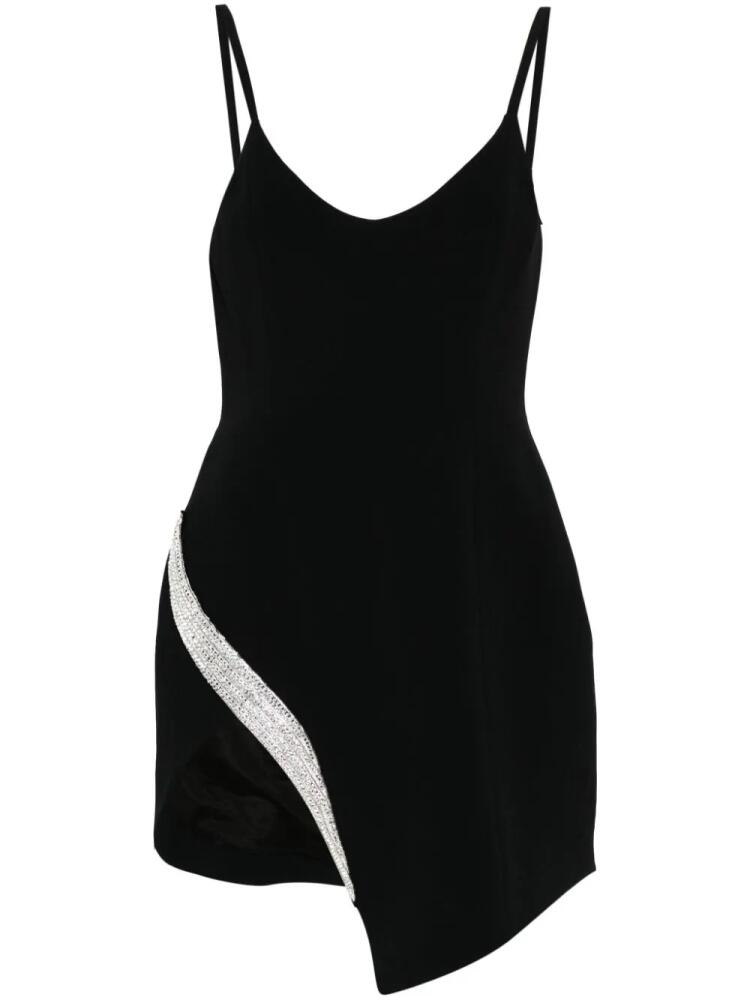 David Koma Crystal Wing mini dress - Black Cover