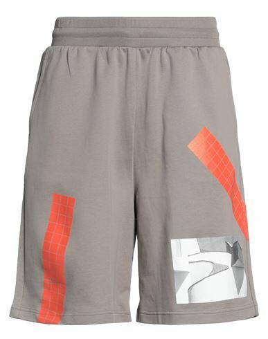 A-cold-wall* Man Shorts & Bermuda Shorts Grey Organic cotton Cover