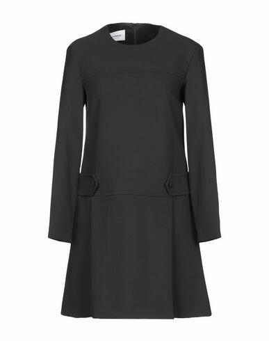 Dondup Woman Mini dress Black Polyester, Viscose, Elastane Cover