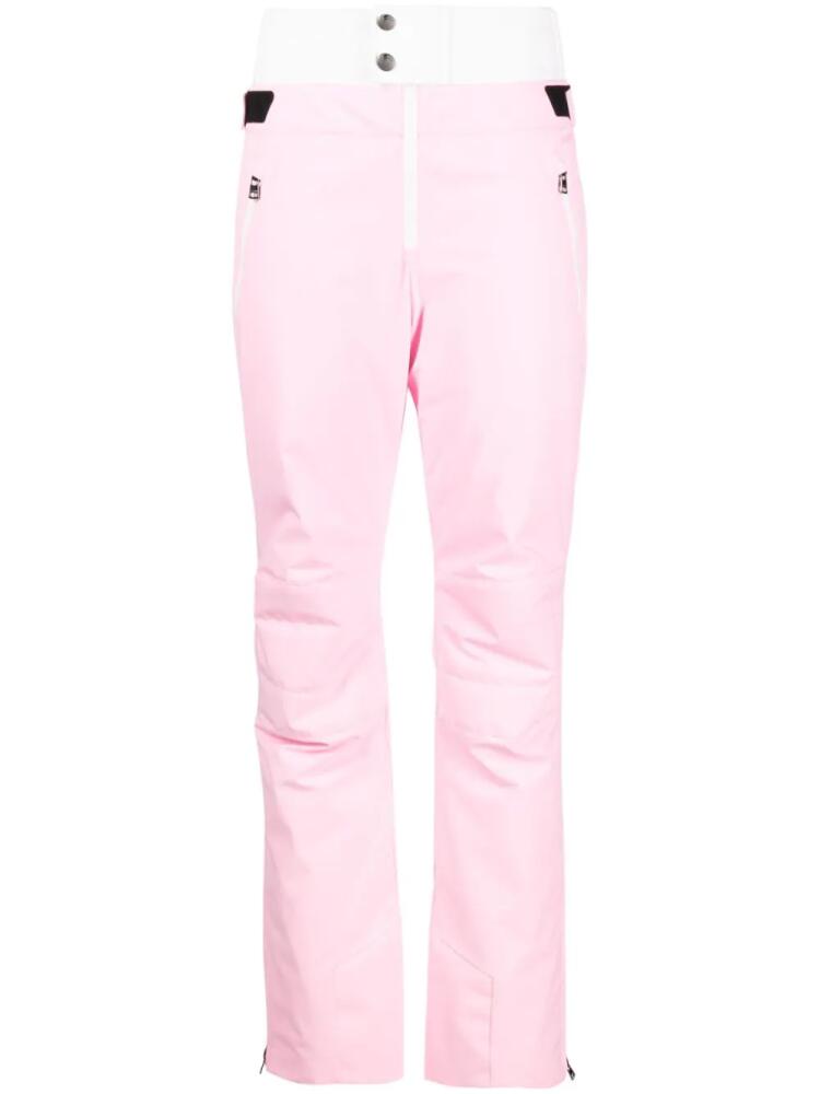 BOGNER Maren high-waist straight-leg ski pants - Pink Cover