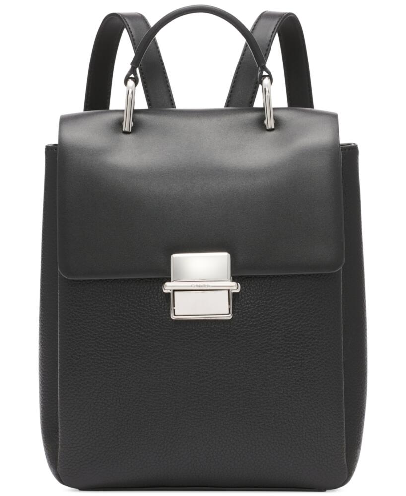 Calvin Klein Clove Small Backpack - Black Silv Cover