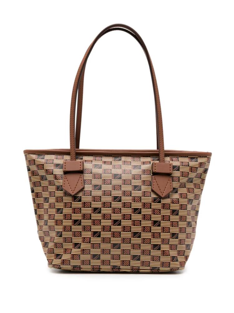 Moreau small Saint Tropez tote bag - Brown Cover