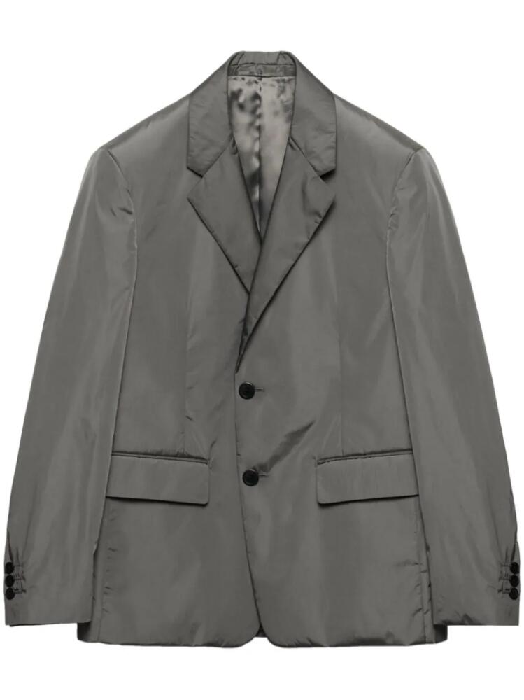 Prada single-breasted blazer - Grey Cover