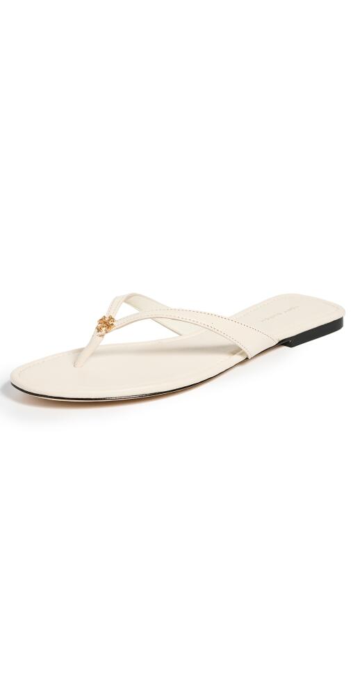 Tory Burch Classic Flip Flops New Ivory Cover