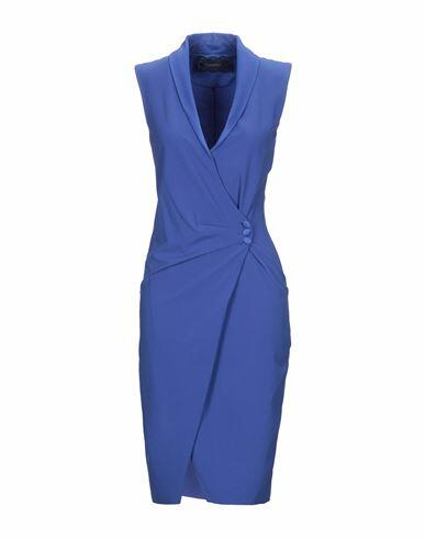 Patrizia Pepe Sera Woman Midi dress Blue Polyester, Elastane, Acetate, Viscose Cover