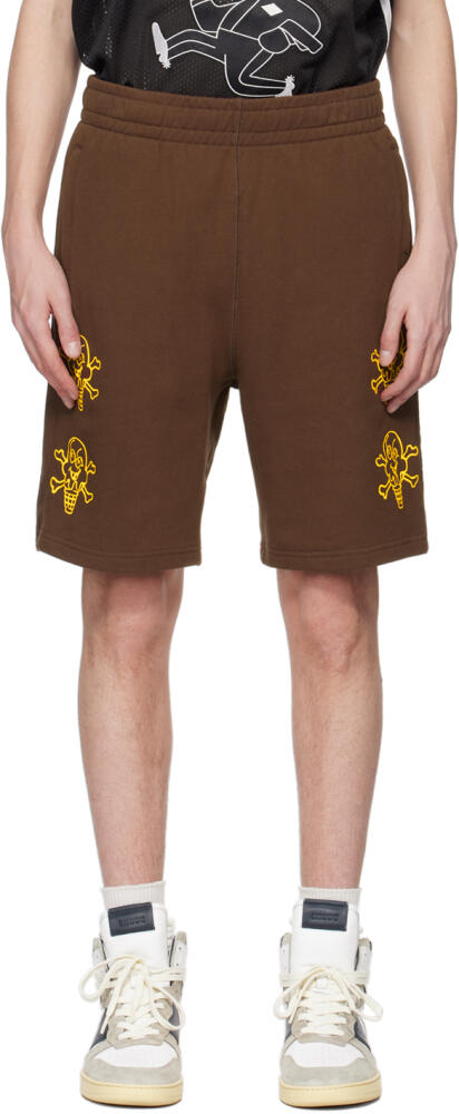 ICECREAM Brown Cones & Bones Shorts Cover