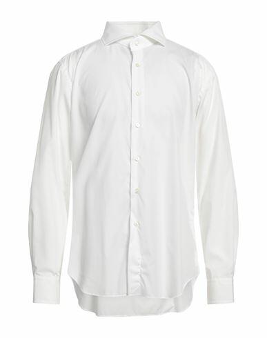 Xacus Man Shirt White Size 17 ½ Cotton Cover