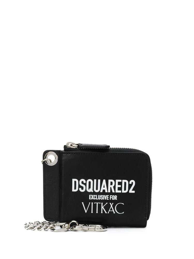 DSQUARED2 Exclusive for Vitkac wallet - Black Cover