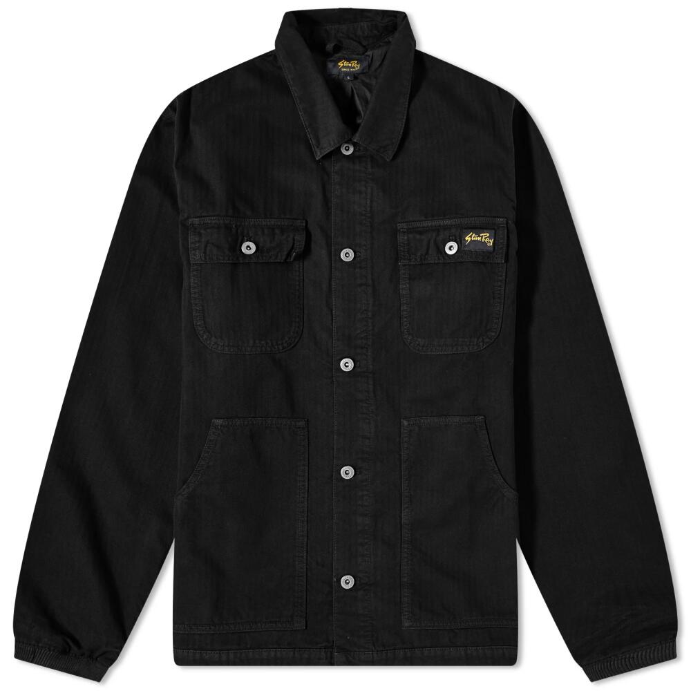 Stan Ray Men's Lined Pork Chop Jacket in Black Duck Cover