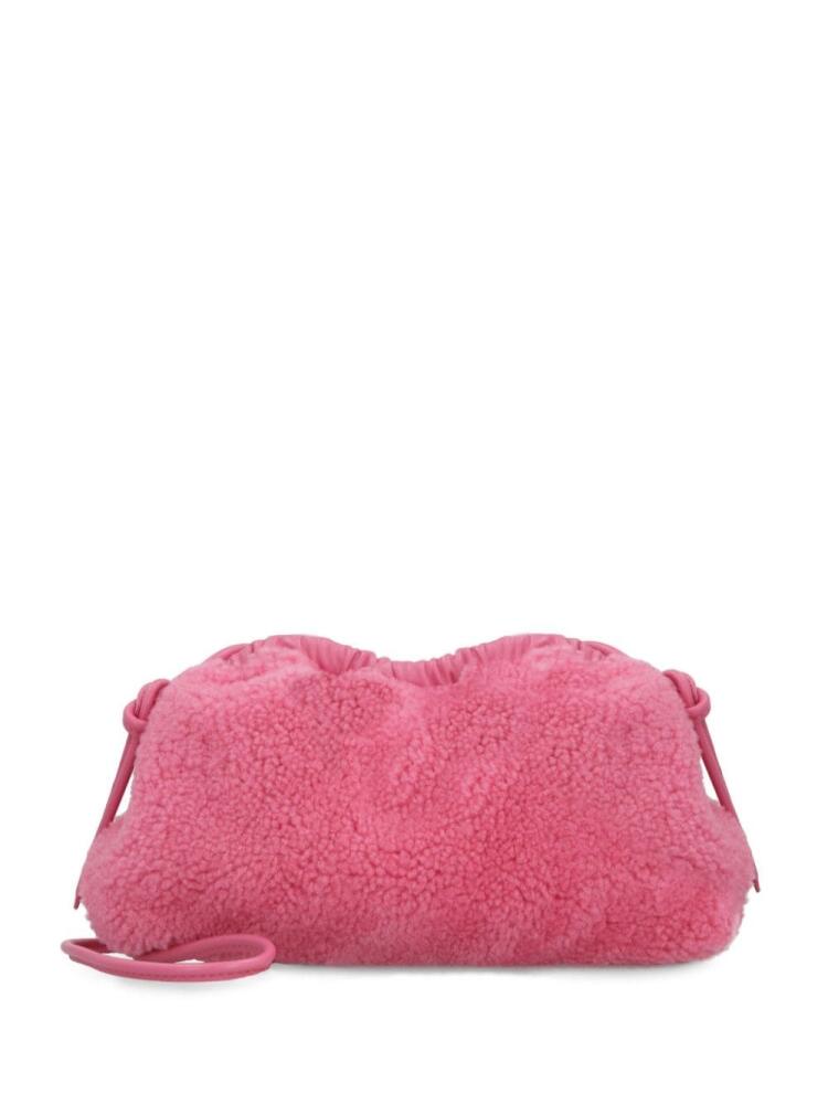 Mansur Gavriel mini Cloud clutch bag - Pink Cover