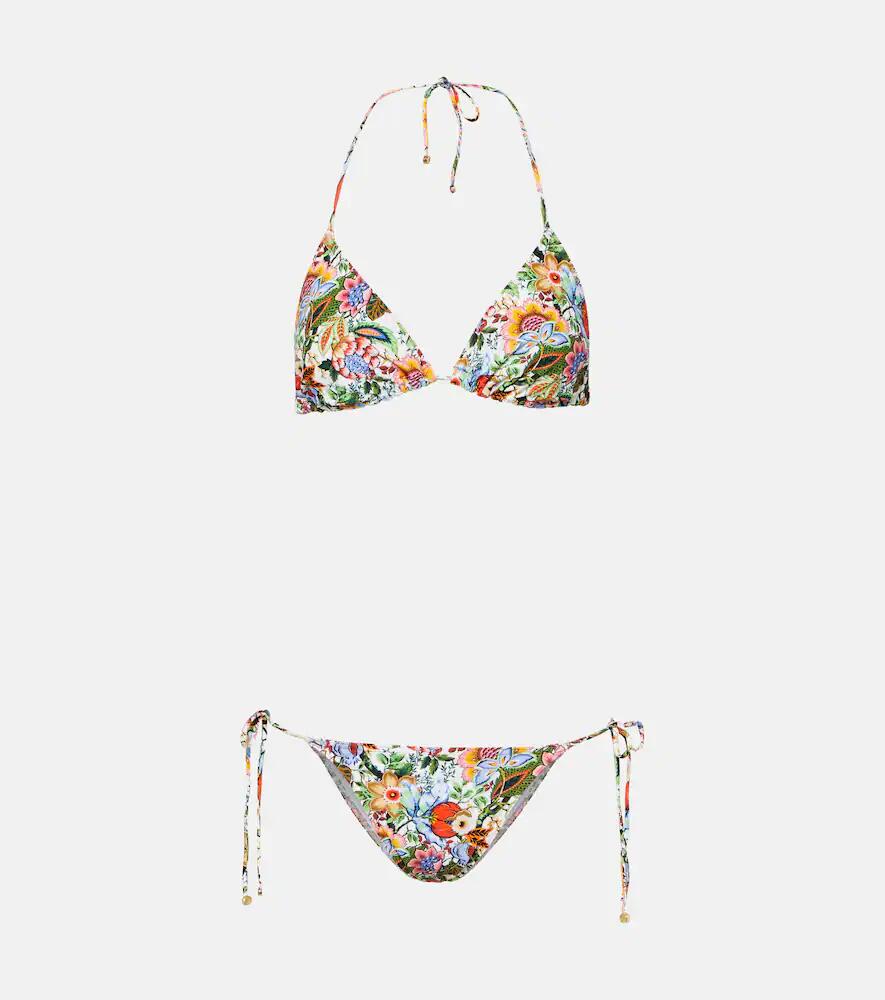 Etro Floral triangle bikini Cover