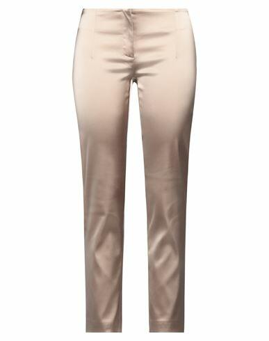 Angelo Marani Woman Pants Beige Acetate, Polyamide, Elastane Cover