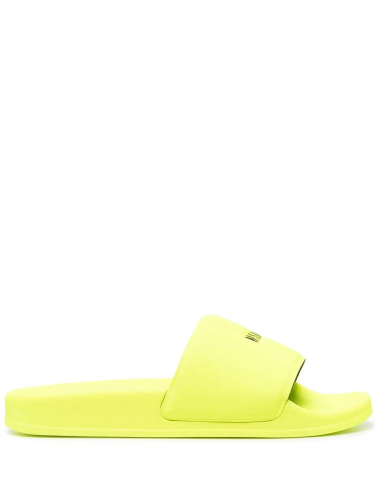 MSGM logo-print slides - Yellow Cover