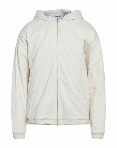 Ambush Man Jacket Cream Cotton, Elastane Cover