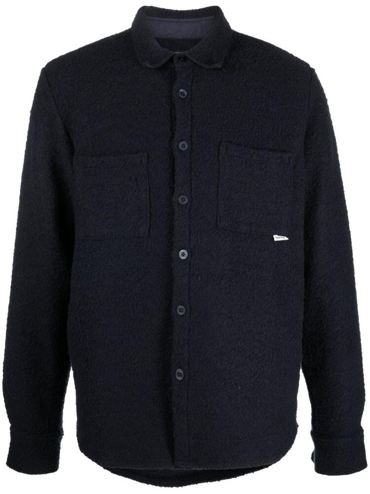 ARTE bouclé shirt jacket - Blue Cover