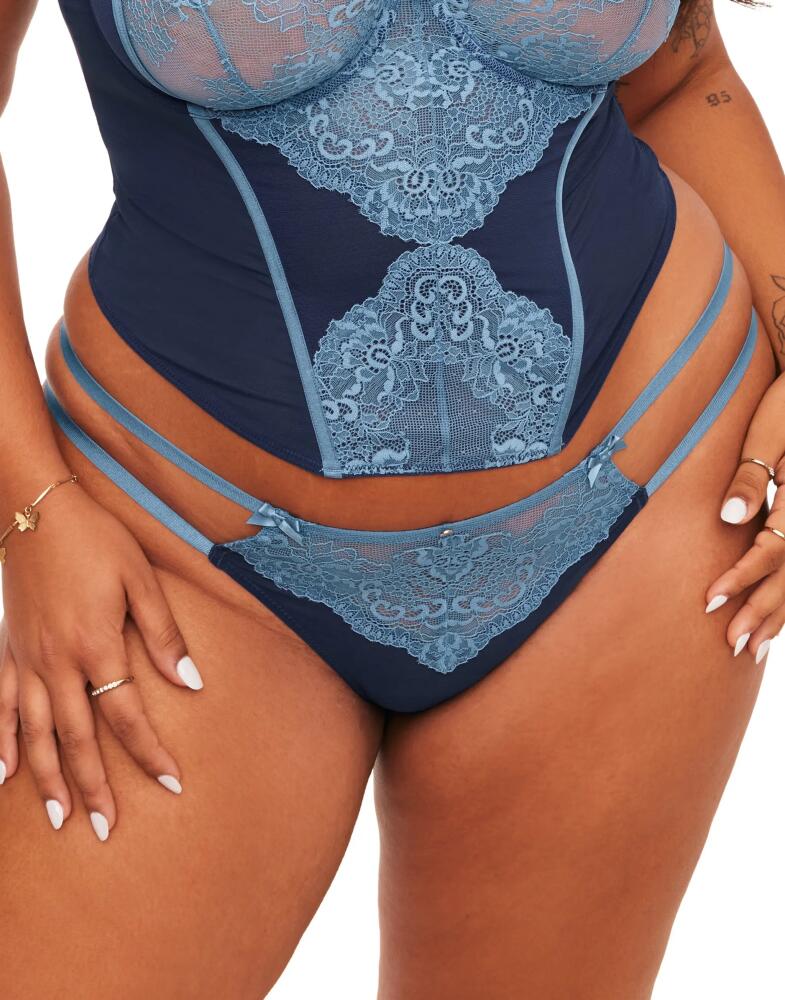 Adore Me Liv Brazilian Panties in Dark Blue Cover