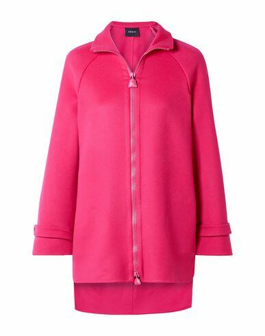 Akris Woman Coat Fuchsia Cashmere Cover