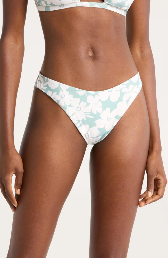 Volcom Coco Cheekini Bikini Bottoms in Sea Glass Cover