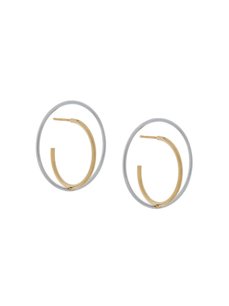 Charlotte Chesnais Saturn medium earrings - Metallic Cover