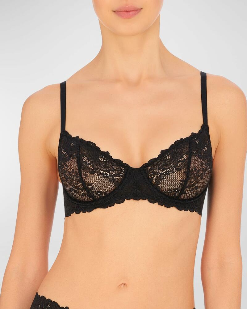 Natori Heavenly Convertible Lace Balconette Bra Cover