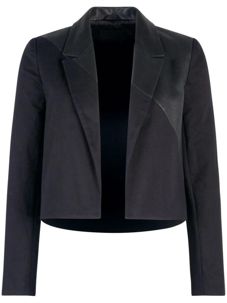 RTA single-breasted fitted blazer - Black Cover