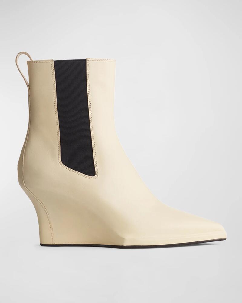 Rag & Bone Eclipse Leather Wedge Chelsea Ankle Boots Cover