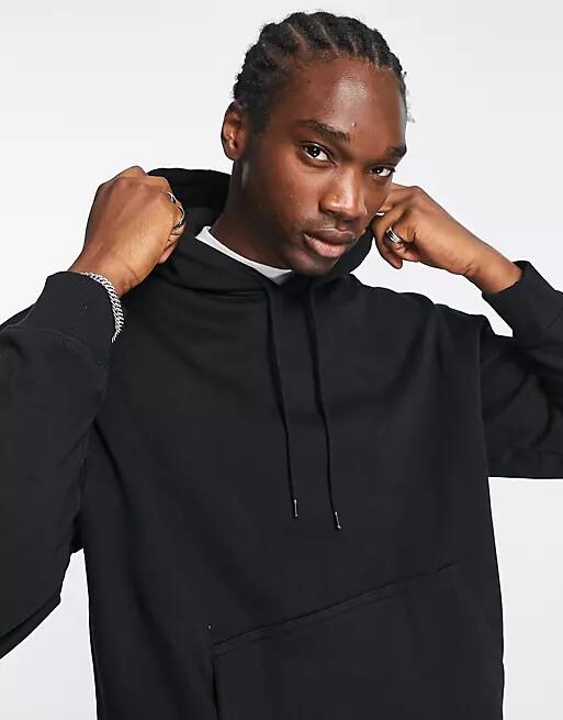 Weekday oversized hoodie in black Cover