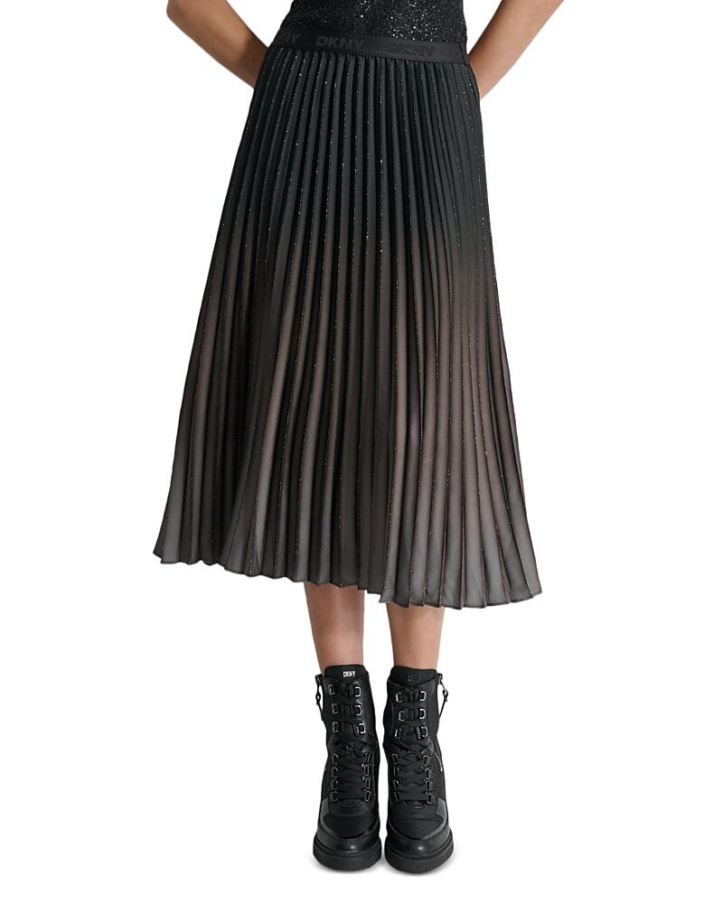 Dkny Pleated Midi Skirt Cover