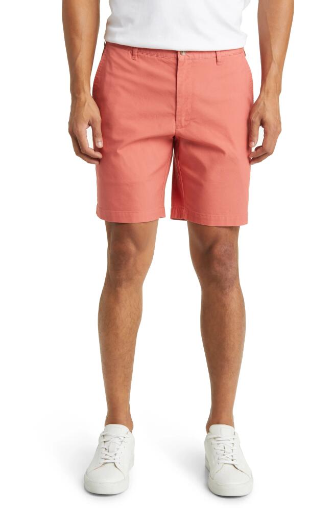 Peter Millar Crown Comfort Stretch Cotton Blend Shorts in Clay Rose Cover