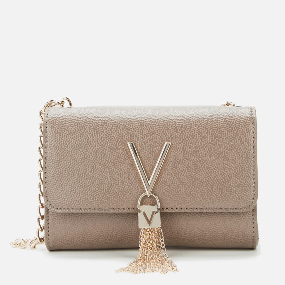 Valentino Women's Divina Small Shoulder Bag - Taupe Cover