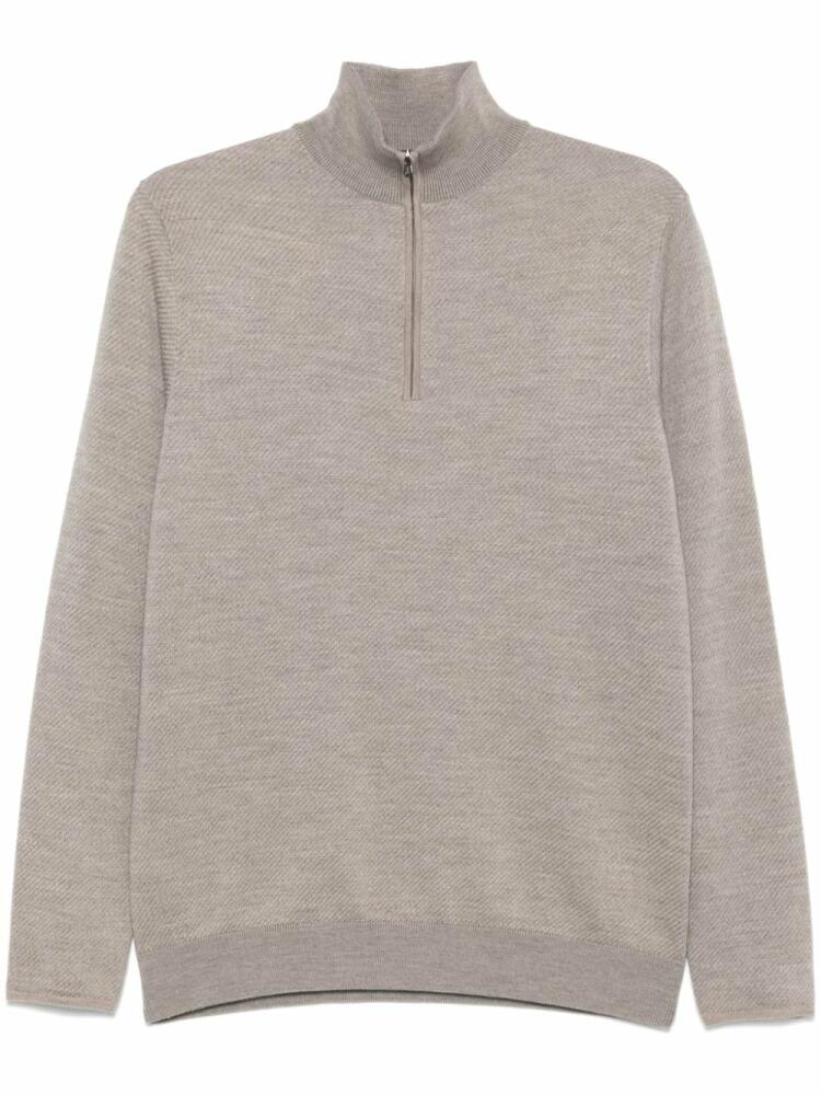 Sease half-zip sweater - Neutrals Cover