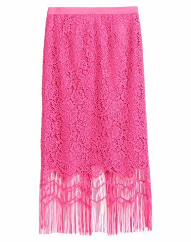 Anna Molinari Woman Midi skirt Fuchsia Polyester Cover