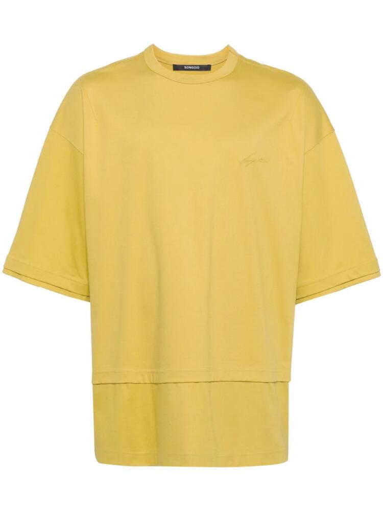 SONGZIO Pure Rebel cotton T-shirt - Yellow Cover