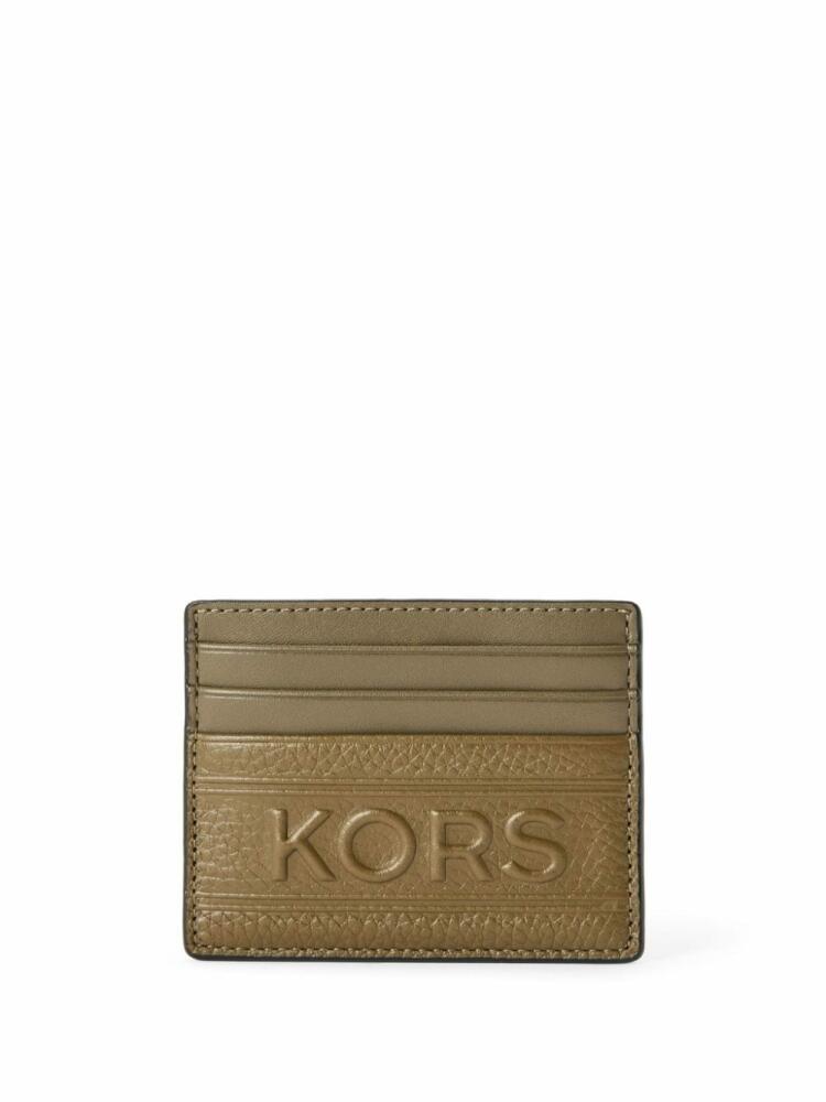 Michael Kors Hudson cardholder - Green Cover