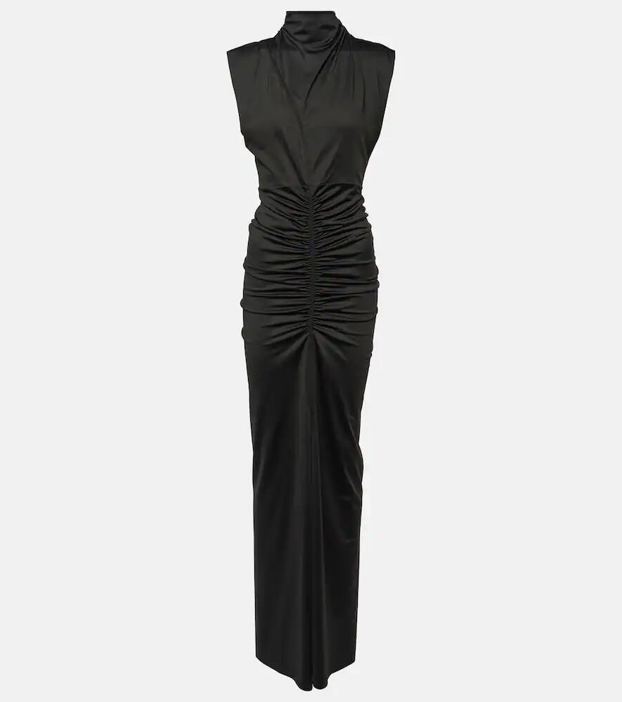 Victoria Beckham Ruched jersey gown Cover