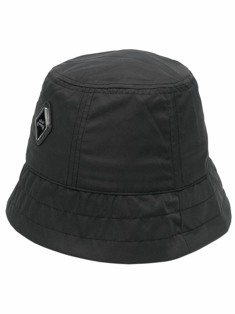 A-COLD-WALL* logo-plaque bucket hat - Black Cover