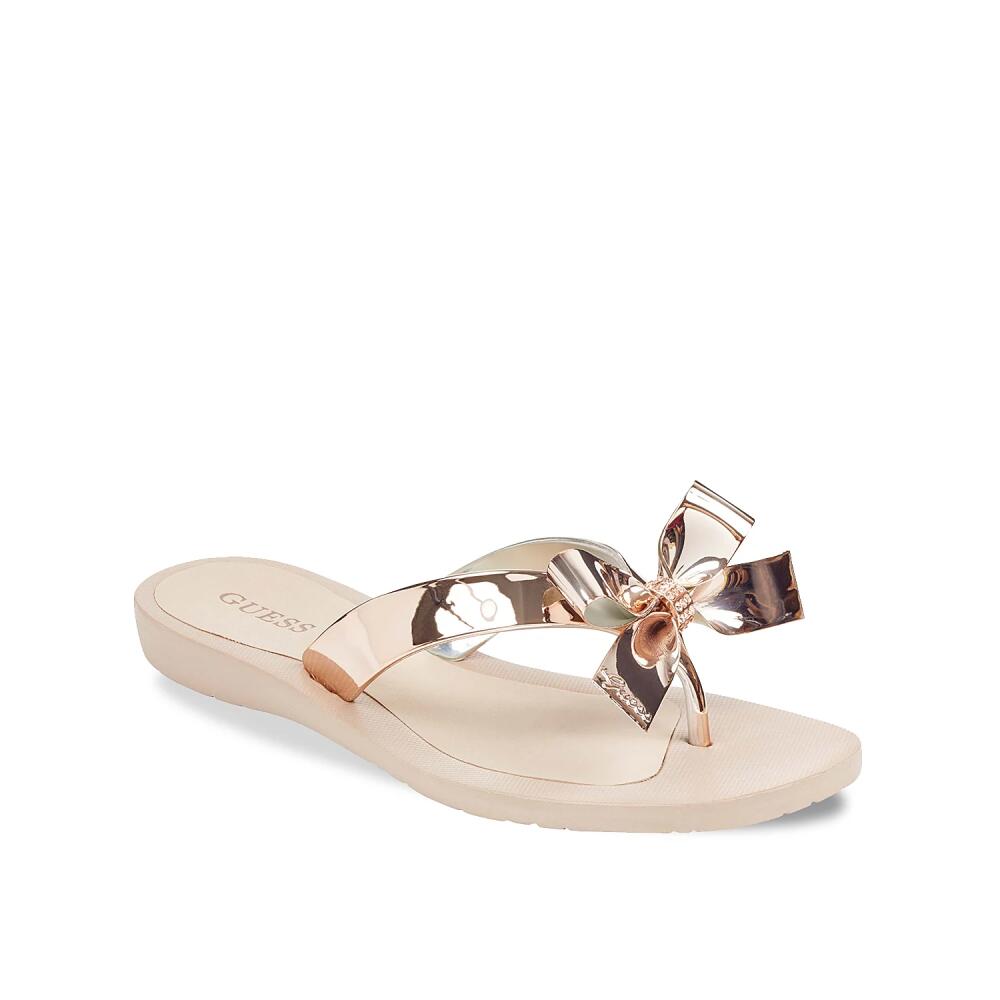 Guess Tutu 9 Flip Flop | Women's | Rose Gold Metallic Cover