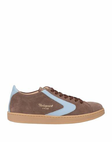 Valsport Man Sneakers Brown Leather Cover