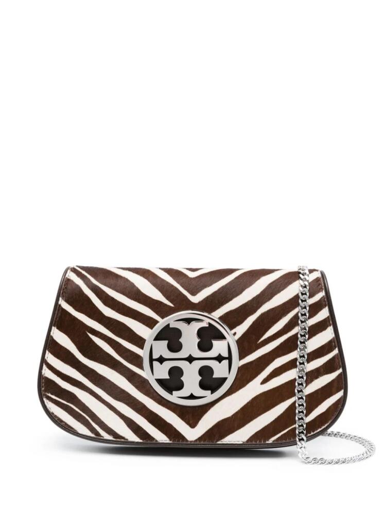 Tory Burch Reva clutch bag - Brown Cover