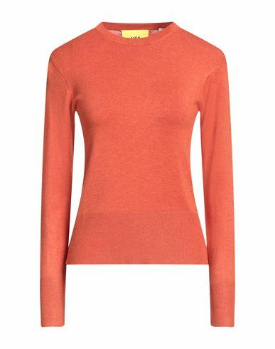 Jjxx By Jack & Jones Woman Sweater Orange Viscose, Nylon, Elastane Cover