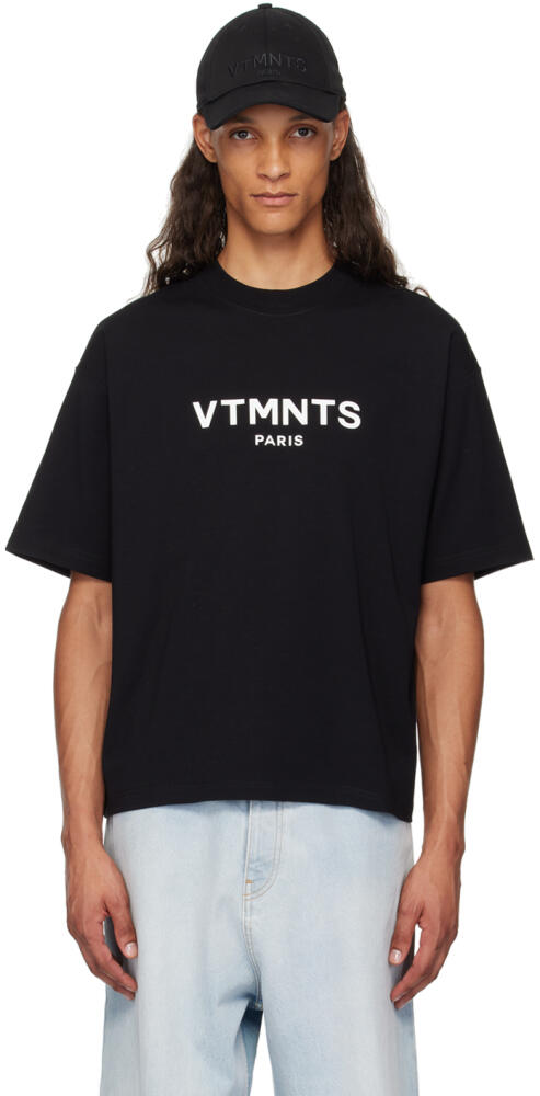 VTMNTS Black 'Paris' T-Shirt Cover