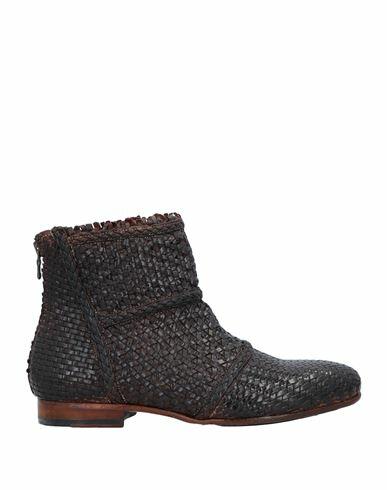 Jp/david Woman Ankle boots Dark brown Soft Leather Cover