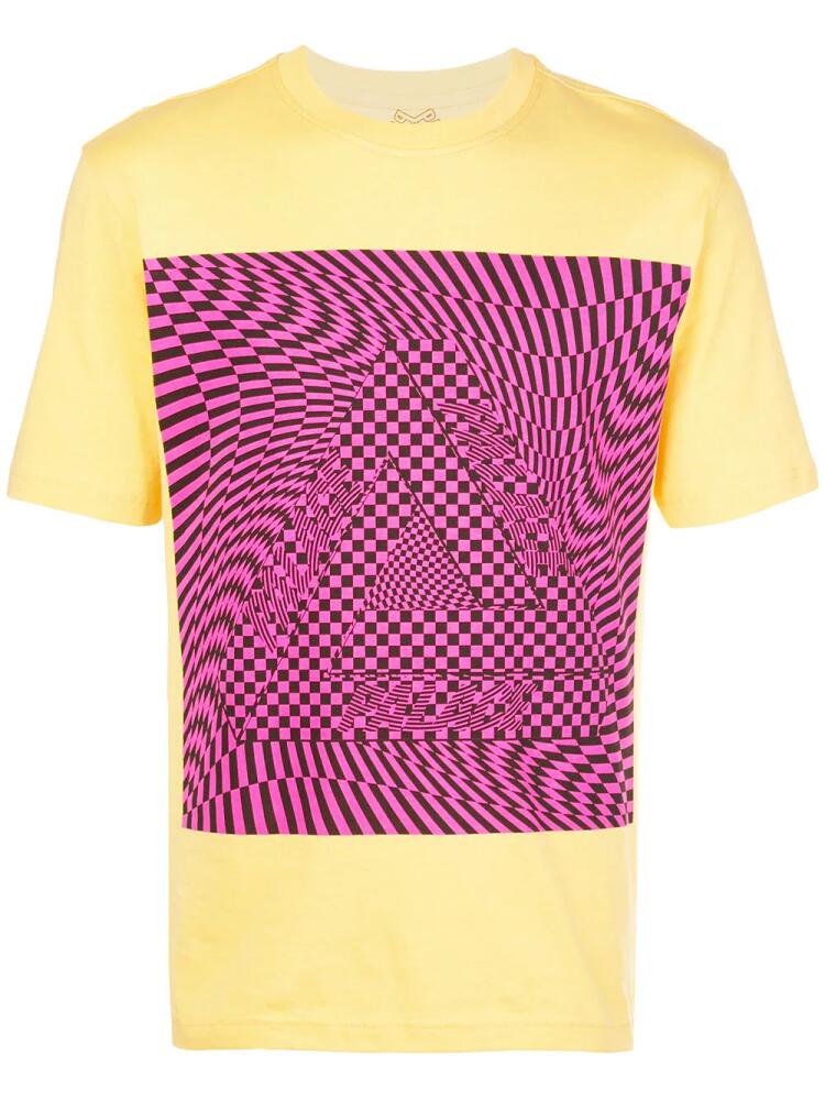 Palace Mash Eye crew neck T-shirt - Yellow Cover