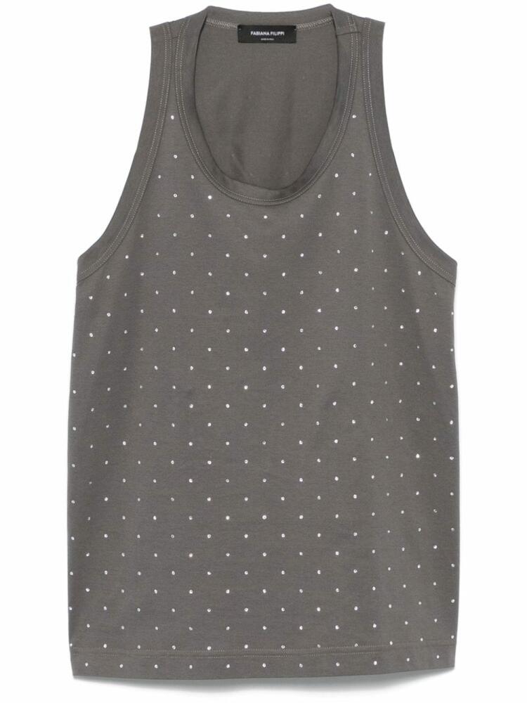 Fabiana Filippi jersey vest - Grey Cover