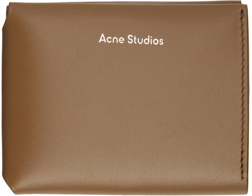 Acne Studios Brown Folded Wallet Cover