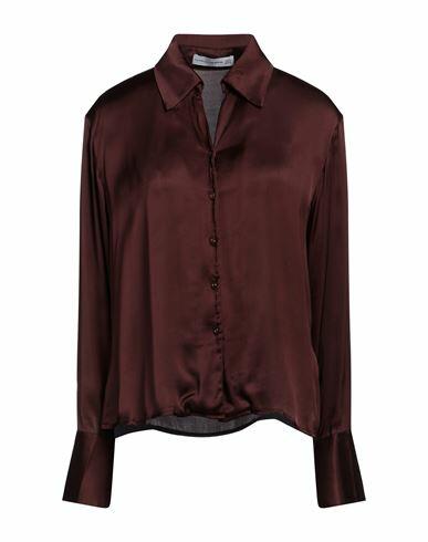 Faithfull Woman Shirt Cocoa Viscose Cover