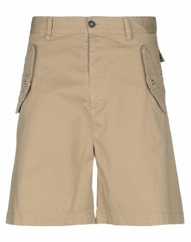 Dsquared2 Man Shorts & Bermuda Shorts Beige Cotton, Elastane Cover