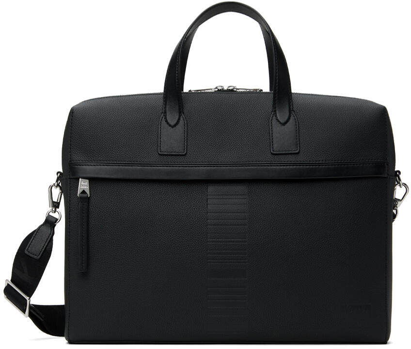 Paul Smith Black Slim Zip Folio Briefcase Cover