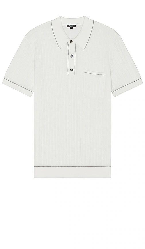 Rails Hardy Polo in White Cover