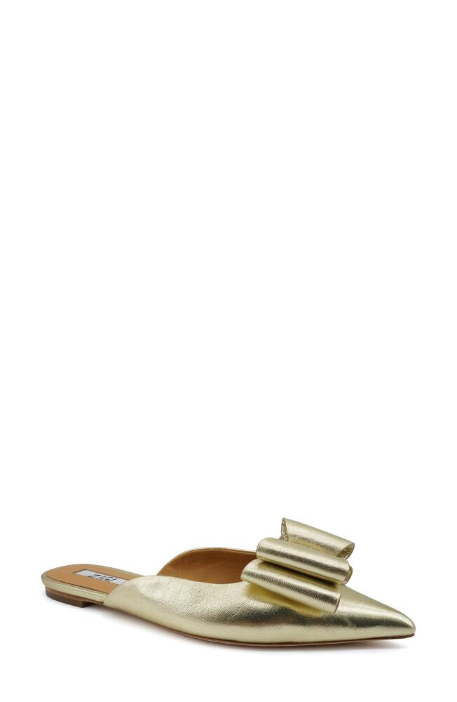 ZIGI Finland Pointed Toe Mule in Gold Cover